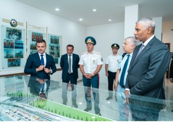Ümumdünya Gömrük Təşkilatının baş katibi Abşeron Logistika Mərkəzini ziyarət edib