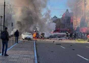 Azərbaycanın Ukraynadakı səfirliyinin yaxın əraziləri hava zərbələrinə məruz qalıb