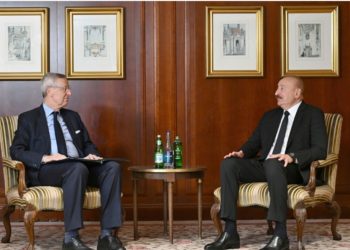 Prezident İlham Əliyev Berlində mühüm görüşdə – FOTOLAR