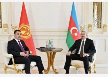 Azərbaycan Prezidenti İlham Əliyevin Qırğızıstan Prezidenti ilə təkbətək görüşü keçirilib