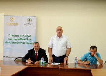 Saatlıda su idarəetməsinin təkmilləşdirilməsi yolları müzakirə olundu – FOTOLAR