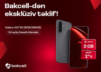 Bakcell Samsung Galaxy A57 5G üçün xüsusi kampaniyaya start verib