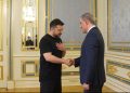 Zelenski Ceyhun Bayramovla görüşüb -Video