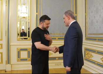 Zelenski Ceyhun Bayramovla görüşüb -Video