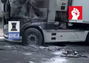 Ukrayna İrana məxsus yük maşınını vurub