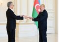 Prezident İlham Əliyev Almaniyanın Azərbaycanda yeni təyin olunmuş səfirinin etimadnaməsini qəbul edib