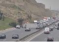 Qaradağ rayonu ərazisində dairəvi yolda yol-nəqliyyat hadisəsi baş verib, sıxlıq yaranib