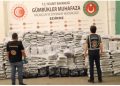 Kapıkule Gömrük Qapısında 810 kiloqram narkotik maddə ələ keçirilib