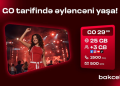 Bakcell-in “GO” tariflərinə qoşulun və üstünlüklərdən faydalanın