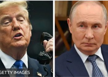 Putin və Tramp ABŞ prezidentinin nümayəndələrinin Moskva və Kiyevə səfərindən sonra telefonla danışıblar