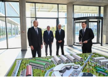 Prezident İlham Əliyev “SABAH.city”nin açılışında iştirak edib- Fotolar