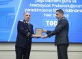 Baş Prokuror Kamran Əliyev ali xüsusi və ali hərbi rütbələri təqdim etdi – Video – Foto