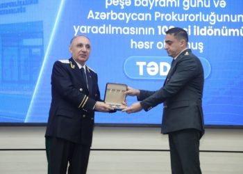 Baş Prokuror Kamran Əliyev ali xüsusi və ali hərbi rütbələri təqdim etdi – Video – Foto