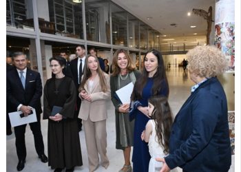 Leyla Əliyeva və Alyona Əliyeva Sərgidə iştirak ediblər -Fotolar