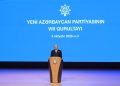 Yeni Azərbaycan Partiyasının VIII Qurultayı keçirilir, Prezident çıxış edir – YENİLƏNİB