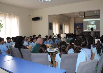Respublika Uşaq Kitabxanası və Kostanay şəhər  kitabxanası  arasında onlayn görüş keçirilib-Fotolar 