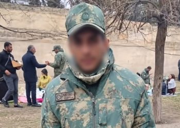 Azərbaycan hərbçisi Ermənistan ərazisinə keçib