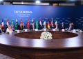 İstanbulda keçirilən görüşdən sonra 8 ölkənin xarici işlər nazirləri birgə bəyanatla çıxış ediblər